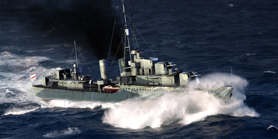 Trumpeter 1/350 HMS Eskimo Destroyer 1941 - Click Image to Close