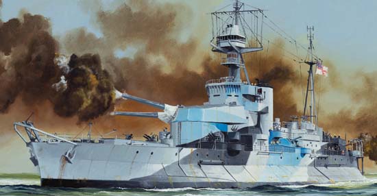 Trumpeter 1/350 HMS Roberts Monitor - Click Image to Close