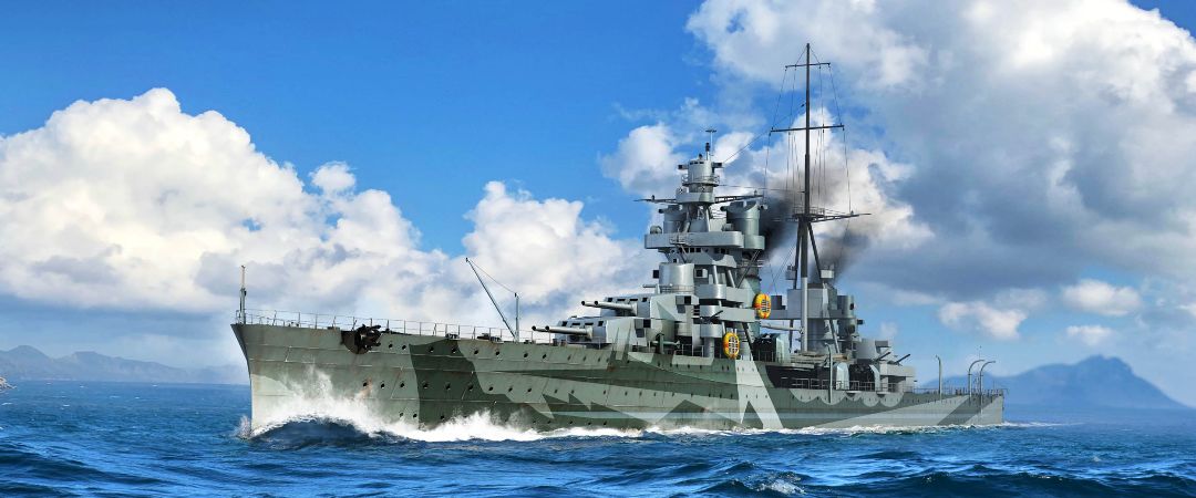 Trumpeter 1/350 Italian Heavy Cruiser Gorizia