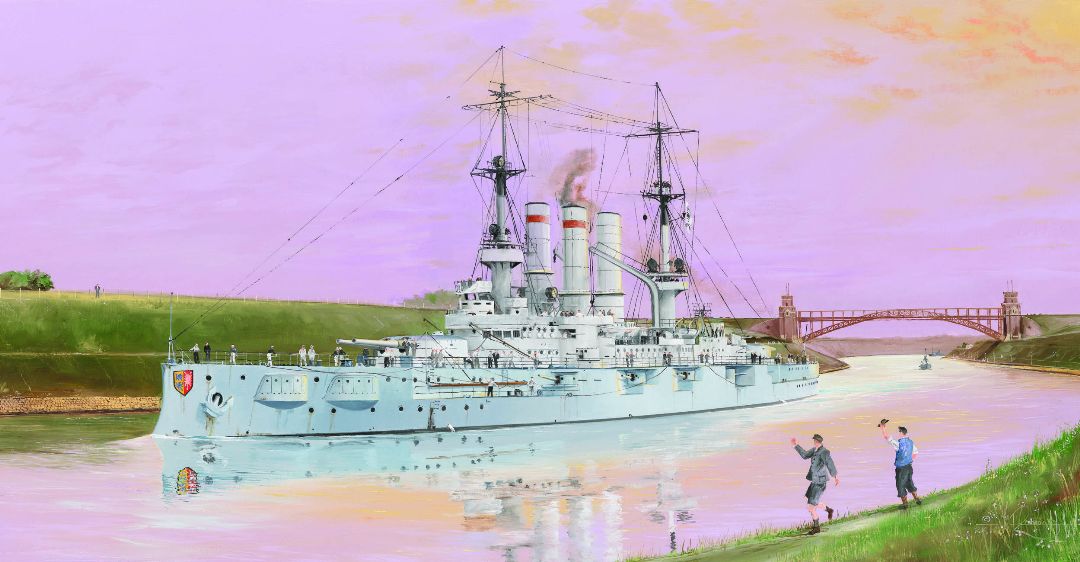 Trumpeter 1/350 Schleswig - Holstein Battleship 1908