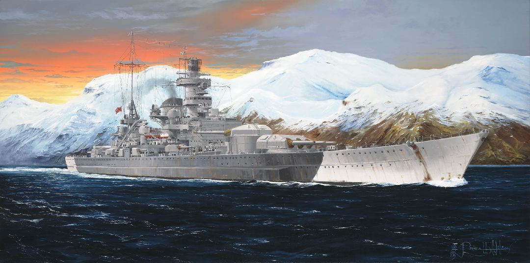 Trumpeter 1/350 German Scharnhorst Battleship