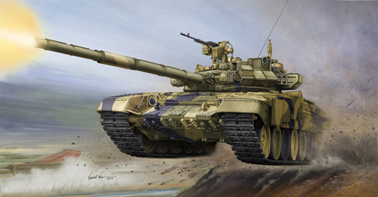 Trumpeter 1/35 Russian T-90 MBT - Cast Turret