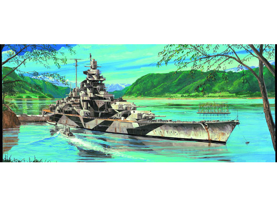 Trumpeter 1/700 Germany Battleship Tirpitz 1943 - Click Image to Close