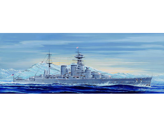 Trumpeter 1/700 HMS HOOD 1931