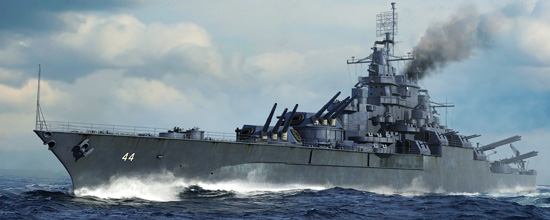 Trumpeter 1/700 USS California BB-44 1945