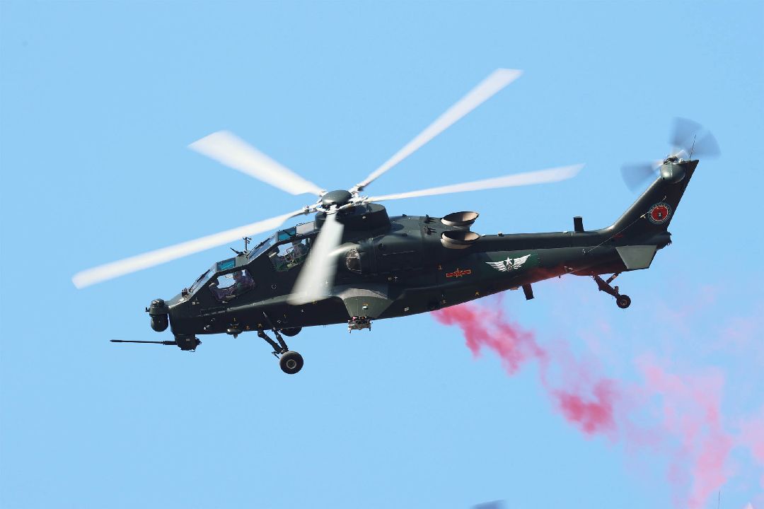 Trumpeter 1/48 Chinese Z-10G Attack Helicopter