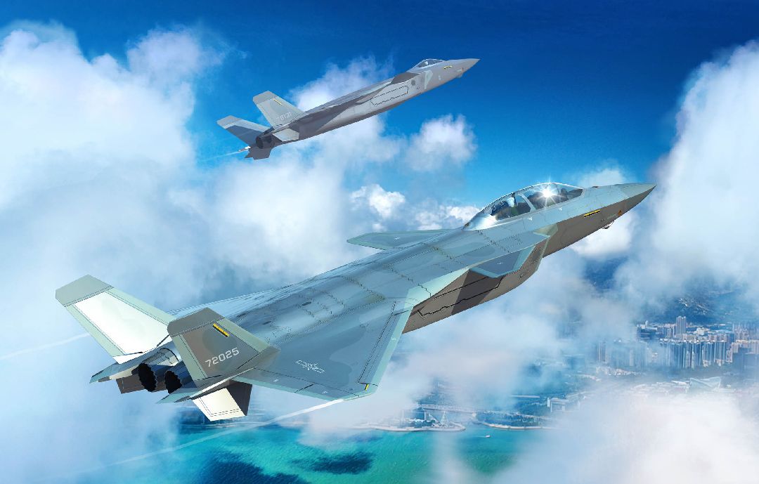 Trumpter 1/48 Chinese J-20S Mighty Dragon