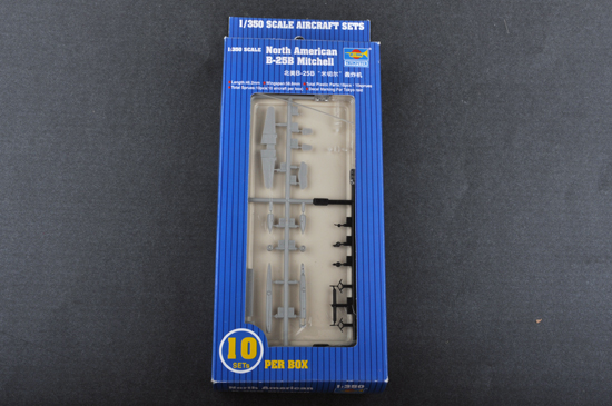 Trumpeter 1/350 B25B Mitchell (10pcs./box) - Click Image to Close