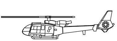 Trumpter 1/350 Gazelle Helicopter
