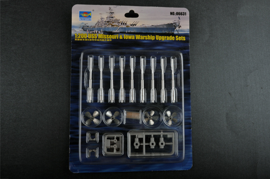 Trumpeter 1/200 USS Missouri & Iowa Warship Upgrade Set