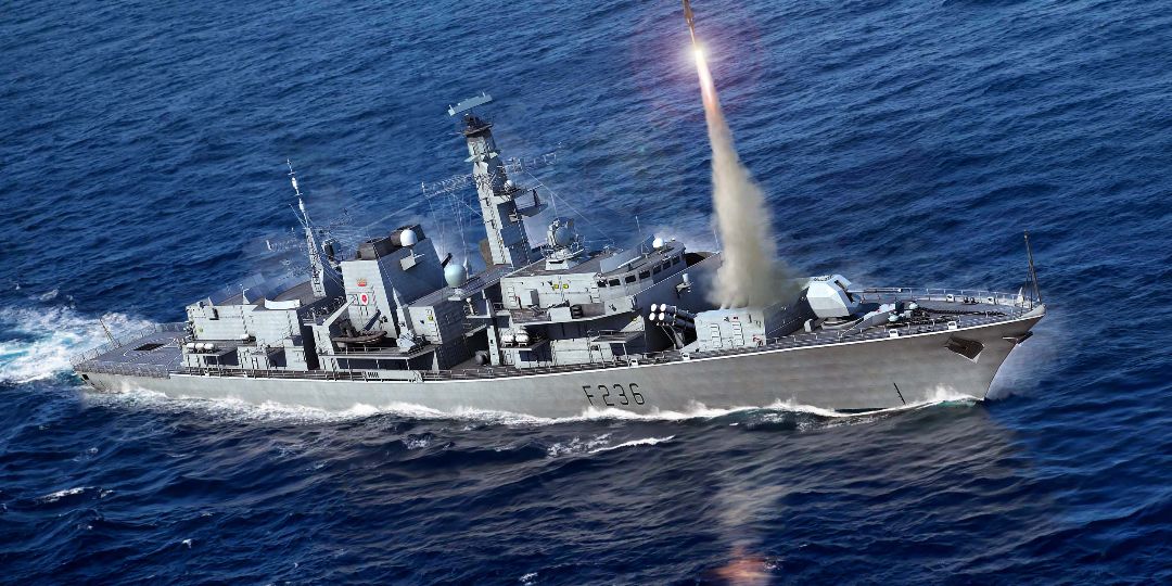 Trumpeter 1/700 HMS TYPE 23 Frigate - Montrose(F236) - Click Image to Close