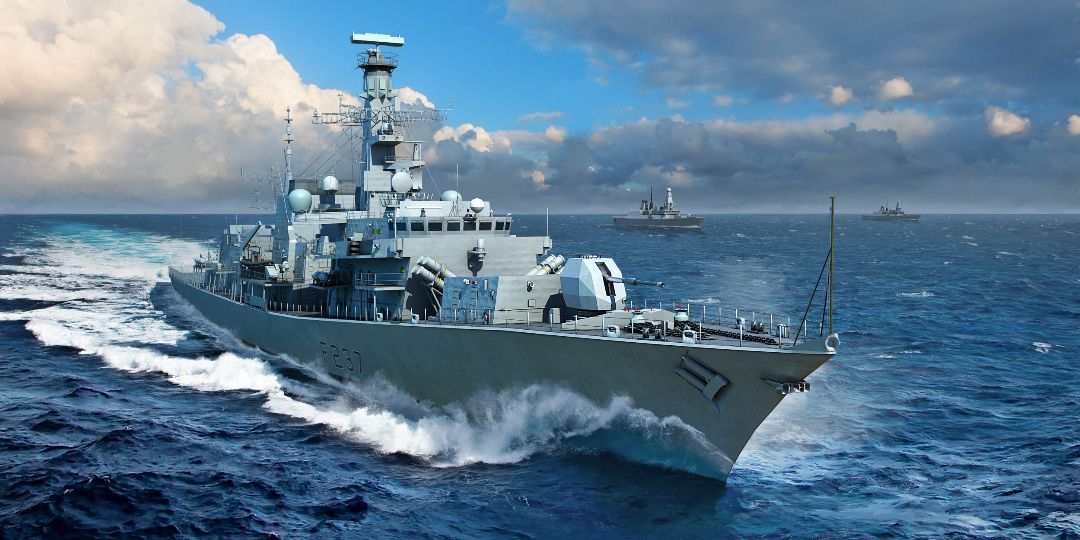 Trumpeter 1/700 HMS TYPE 23 Frigate - Westminster (F237)