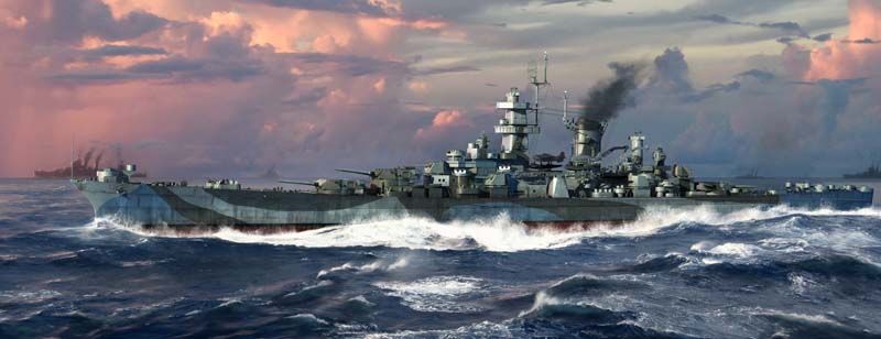 Trumpeter 1/700 USS Guam CB-2 - Click Image to Close