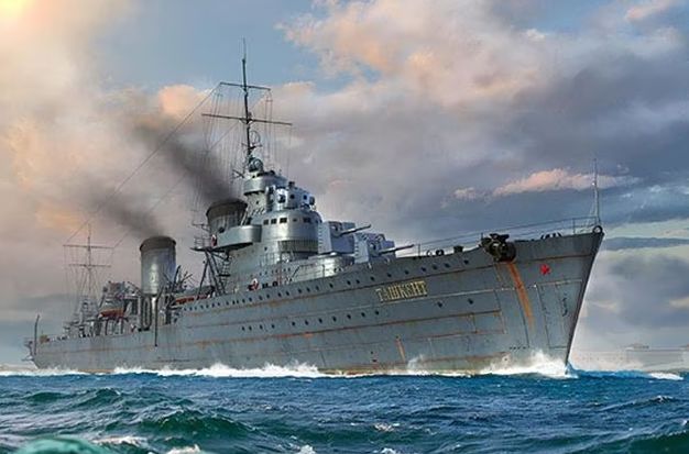 Trumpeter 1/700 Russian Destroyer Taszkient 1940