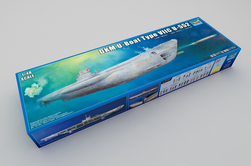 Trumpeter 1/48 DKM U-Boat Type VIIC U-552