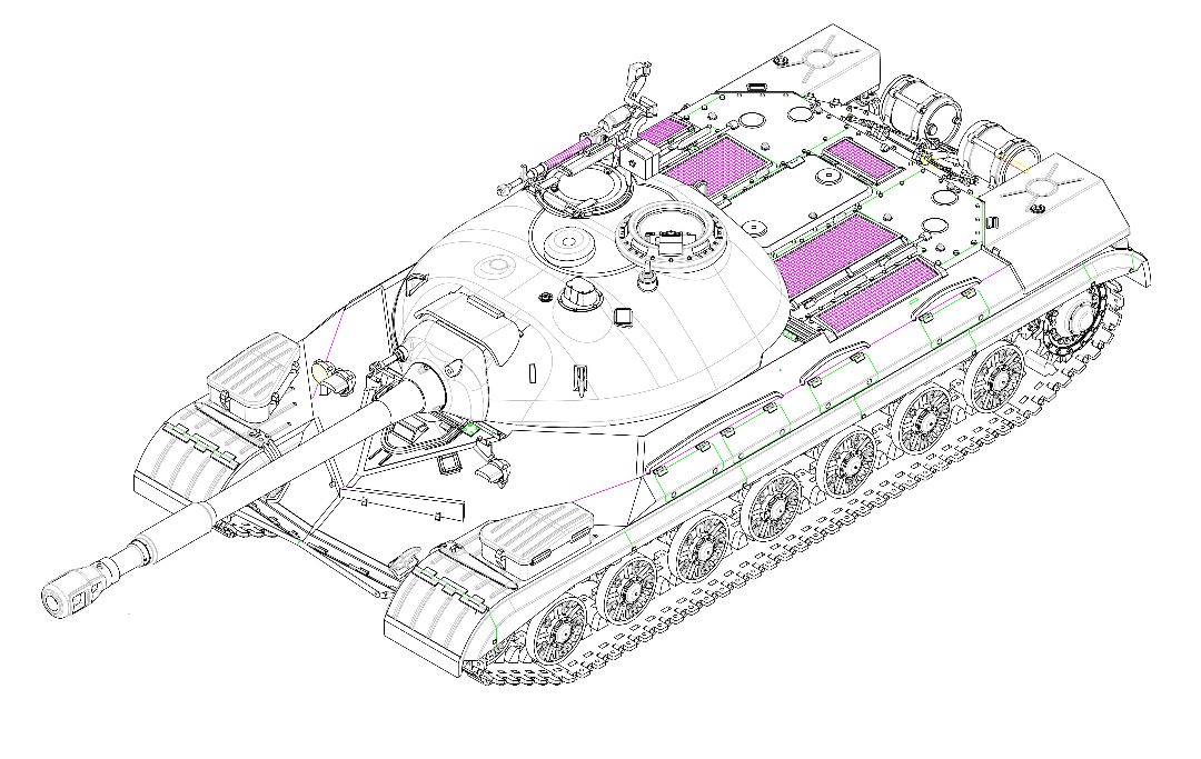 Trumpeter 1/72 Soviet T-10A Heavy Tank