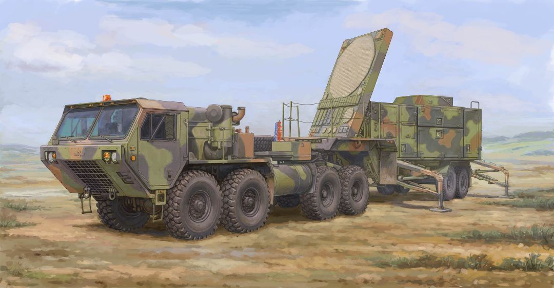Trumpeter 1/72 MPQ-53 C-Band Tracking Radar
