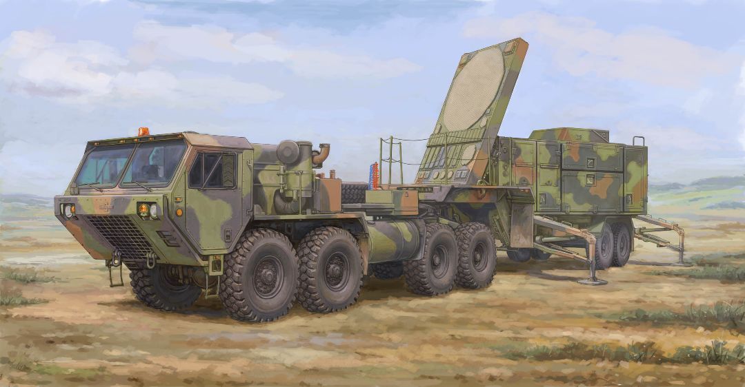 Trumpeter 1/72 MPQ-53 C-Band Tracking Radar - Click Image to Close