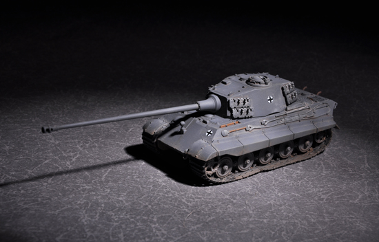 Trumpeter 1/72 German King Tiger (Henschel turret) with 105mm kW