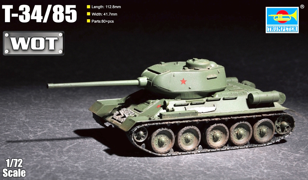 Trumpeter 1/72 T-34/85