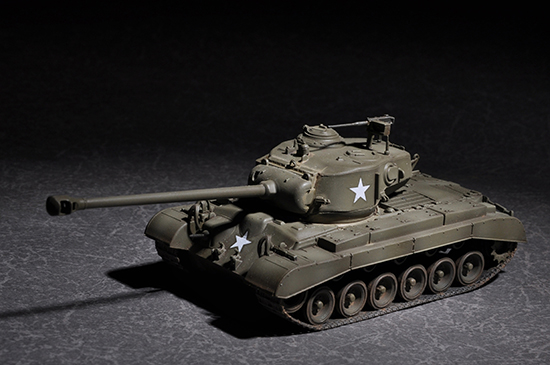Trumpeter 1/72 US M26 with 90mm T15E2M2