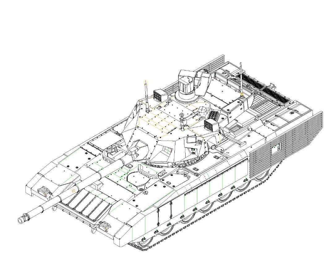 Trumpeter 1/72 Russian T-14 Armata MBT