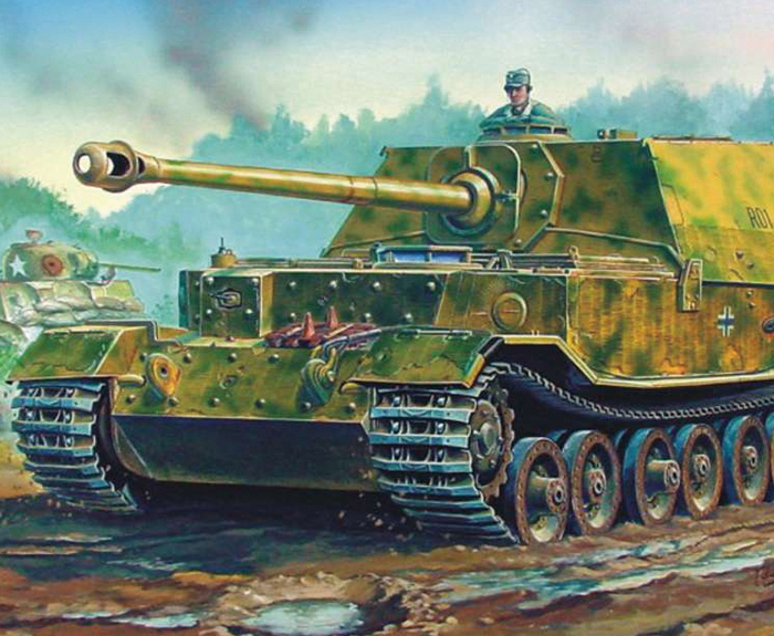 Trumpeter 1/72 German Elephant Tank