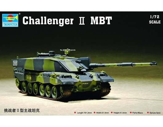 Trumpeter 1/72 Challenger II MBT