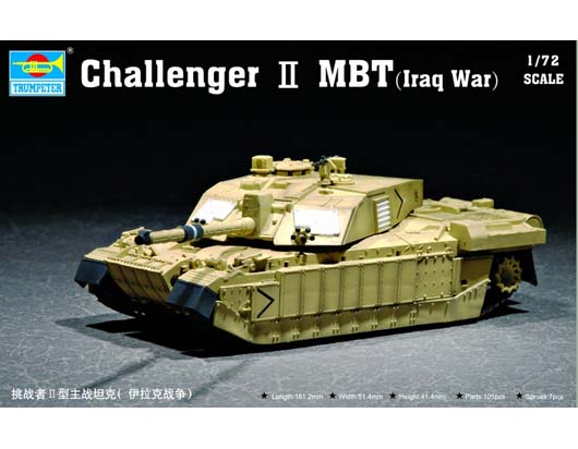Trumpeter 1/72 Challenger II MBT(Iraq War) - Click Image to Close