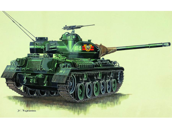 Trumpeter 1/72 Japan Type61 Tank