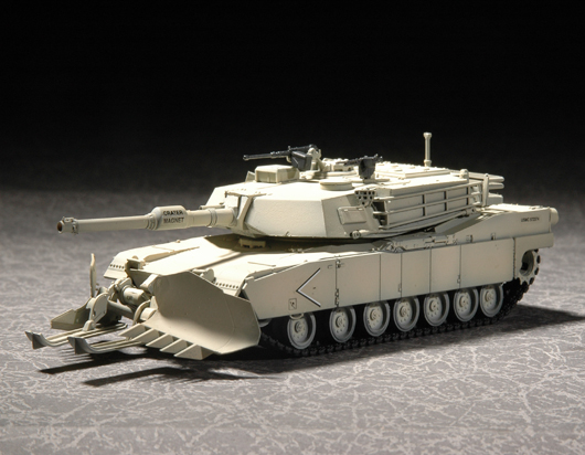 Trumpeter 1/72 M1A1 with Mine Clearing Blade System