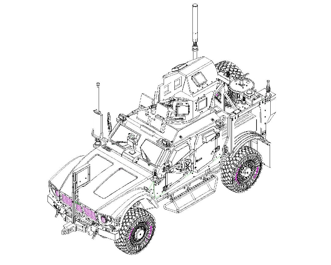 Trumpeter 1/72 US M1240 M-ATV MRAP - Click Image to Close