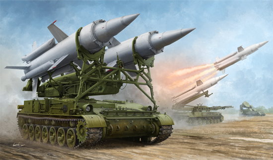 Trumpeter 1/35 Soviet 2K11A TEL w/9M8M Missile "Krug-a"