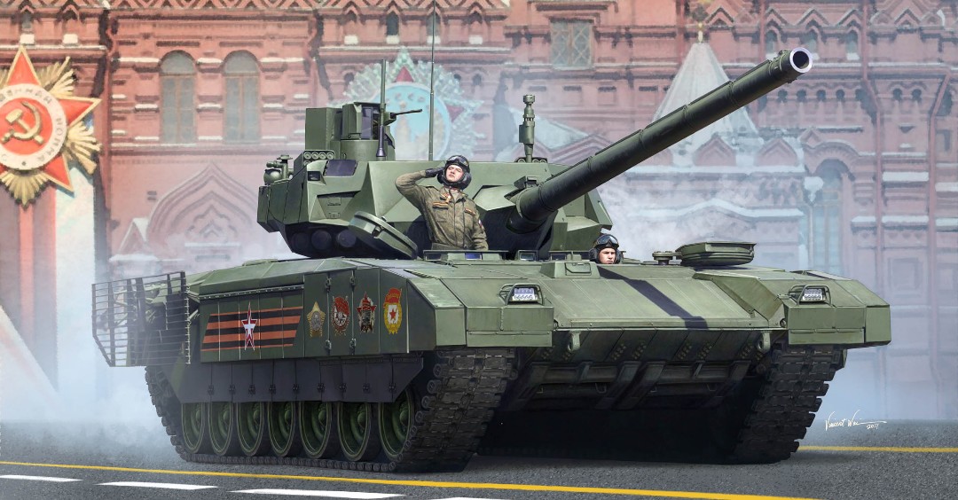 Trumpeter 1/35 Russian T-14 Armata MBT - Click Image to Close