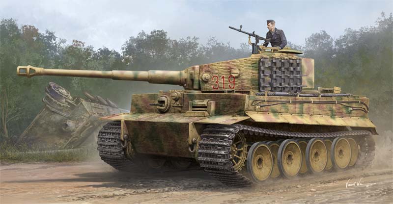 Trumpeter 1/35 Pz.Kpfw.VI Ausf.E Sd.Kfz.181 Tiger I (Medium Prod - Click Image to Close