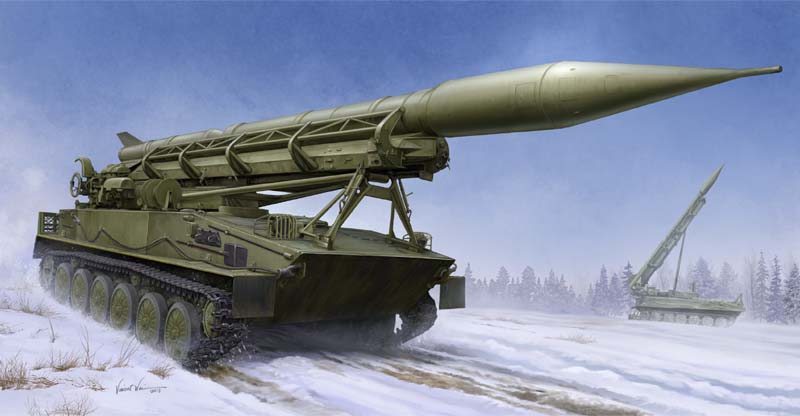 Trumpeter 1/35 2P16 Launcher with Missile of 2k6 Luna (FROG-5)
