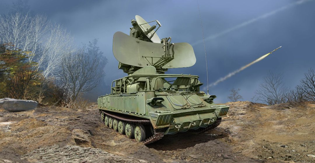 Trumpeter 1/35 Russian 1S91 SURN KUB Radar - Click Image to Close