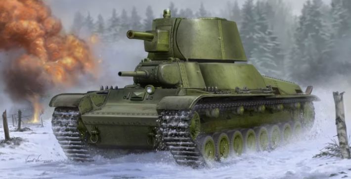 Trumpeter 1/35 Soviet T-100Z Heavy Tank