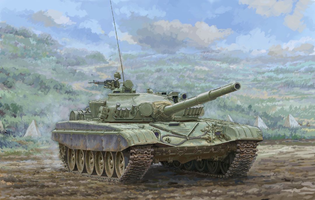 Trumpeter 1/35 T-72M1 MBT - Click Image to Close