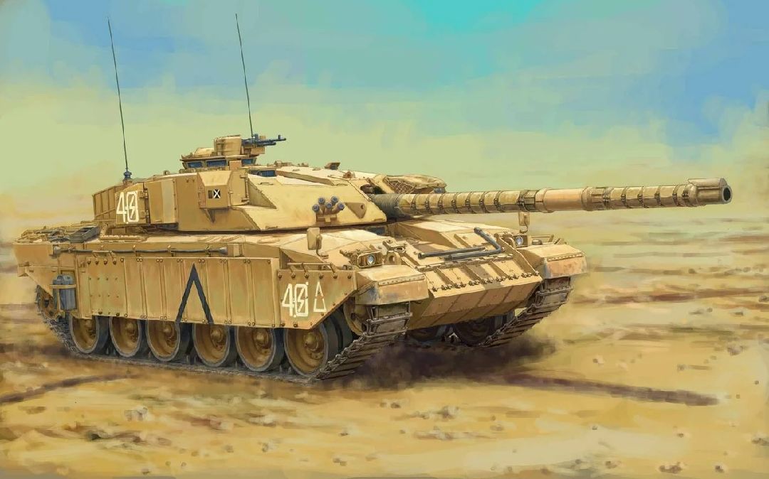 Trumpeter 1:35 British MBT Challenger-1(mk.3) "Gulf War"