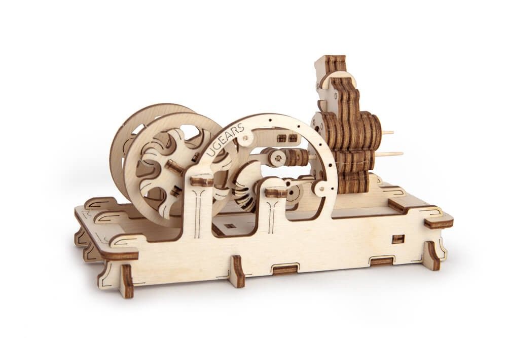 UGears Pneumatic Engine - 81 pieces (Easy) - Click Image to Close