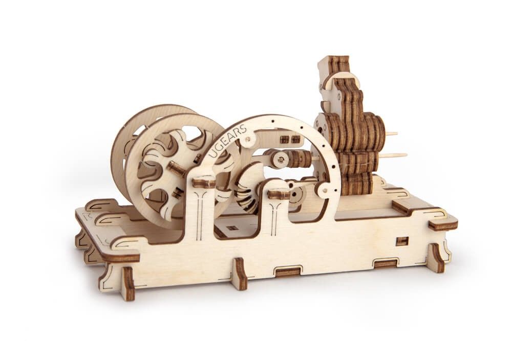 UGears Pneumatic Engine - 81 pieces (Easy)