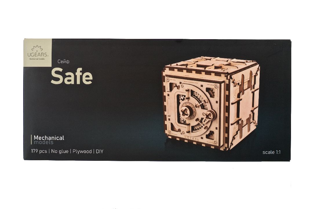 UGears Model Safe - 179 pieces (Medium) - Click Image to Close