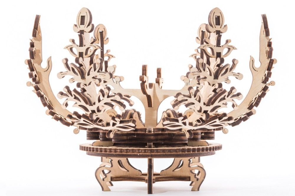 UGears Mechanical Flower - 101 pieces (Medium) - Click Image to Close