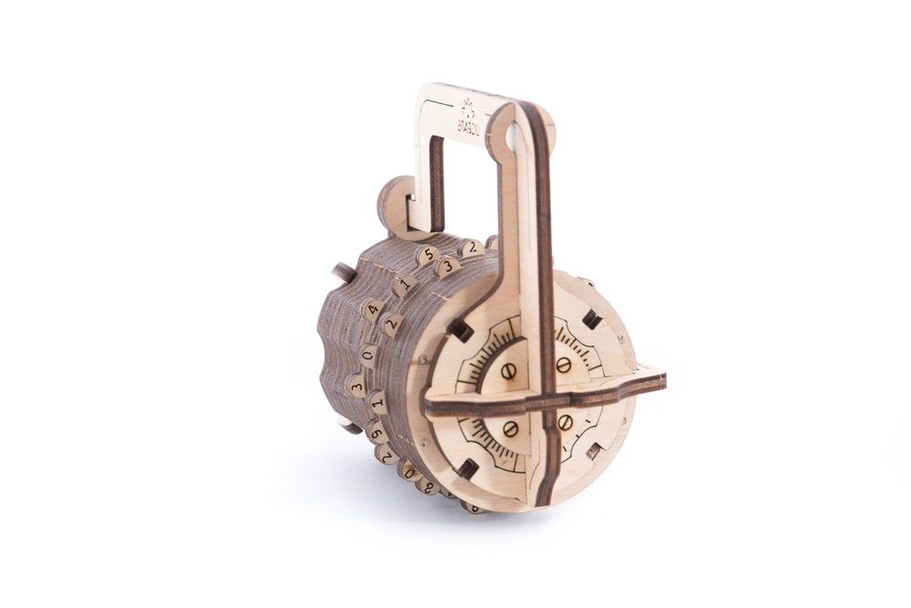 UGears Combination Lock - 34 pieces (Easy) - Click Image to Close