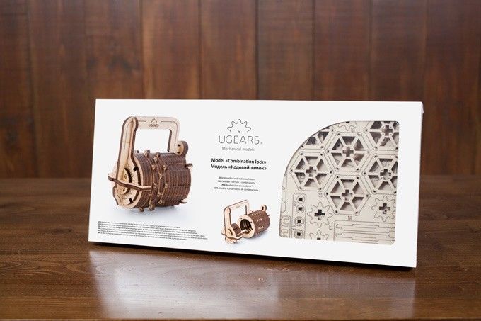 UGears Combination Lock - 34 pieces (Easy)