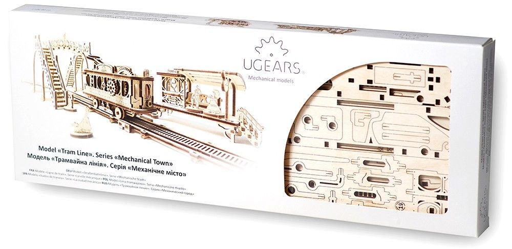 UGears Tram Line - 284 pieces (Medium)