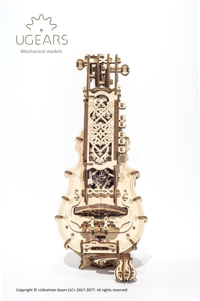 UGears Hurdy-Gurdy - 292 pieces - Click Image to Close