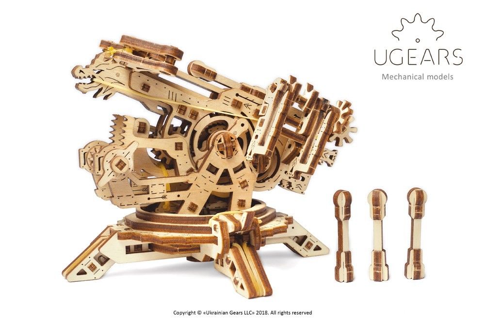 UGears Archballista-Tower - 292 pieces (Medium) - Click Image to Close