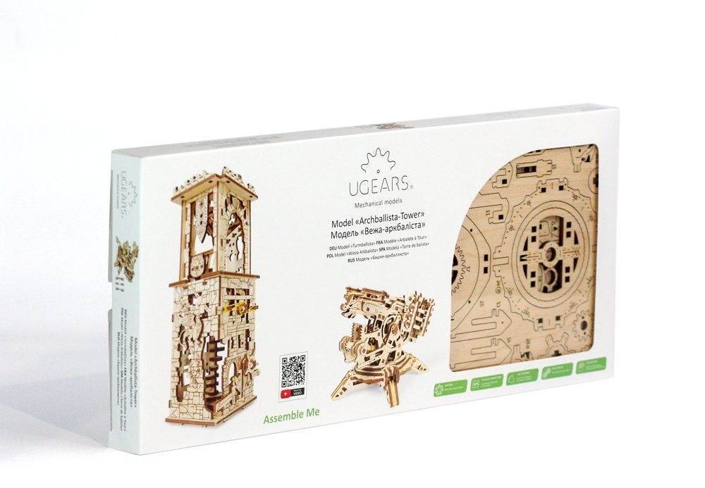 UGears Archballista-Tower - 292 pieces (Medium)